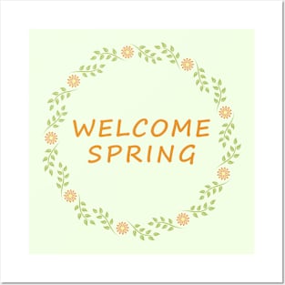 Welcome spring Posters and Art